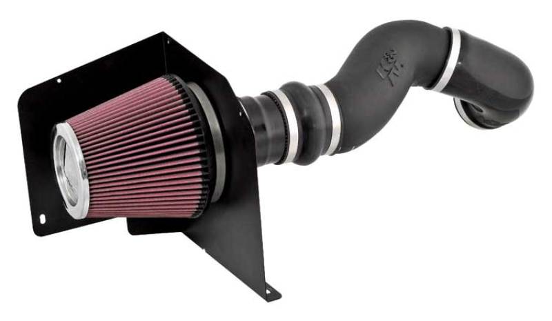 GMC Sierra 3500 HD Performance Air Intake - K&N Engineering - 57 Series FIPK, HDPE Tube, Oiled Cotton Filter, Heat Shield - `07-`08 GMC Sierra 3500 HD Performance Air Intake - K&N Engineering - 57 Series FIPK, HDPE Tube, Oiled Cotton Filter, Heat Shield - `07-`08